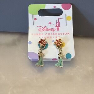 Disney Parks Collection Princess Jasmine from Aladdin Dangle Earrings-New